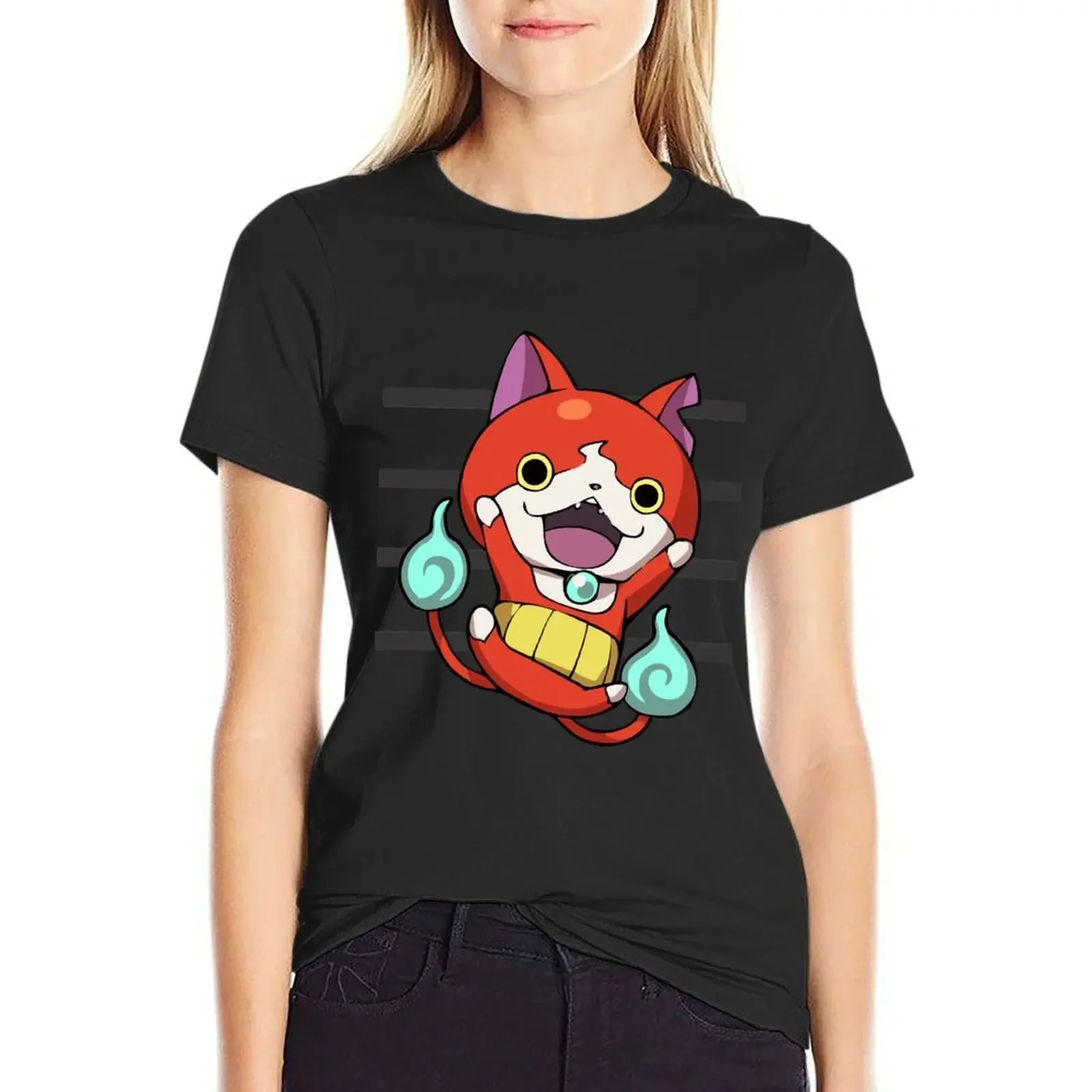 Yokai Watch : Jibanyan 2 T-Shirt quick drying Female clothing plain customs cat shirts for Women
Yokai Watch : Jibanyan 2 T-Shirt quick drying Female clothing plain customs cat shirts for Women