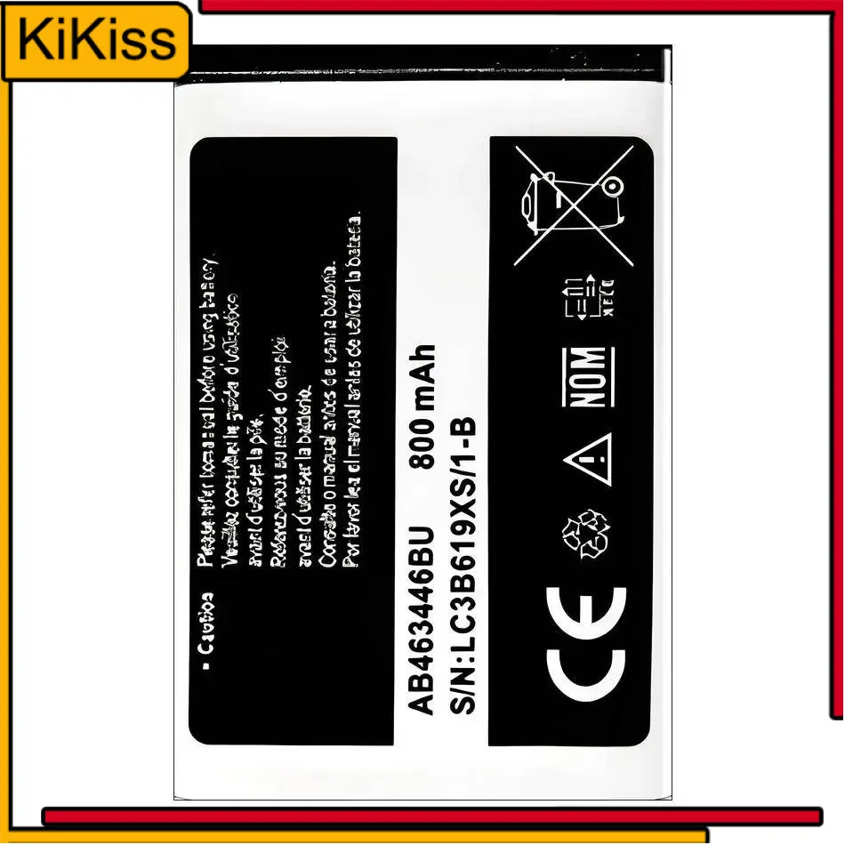 Аккумулятор для Samsung GT-C3010/C3011/C3520/E1080/E1150/E1272/SGH-E250/E900/M620/X160/X200/X210 (AB 463446 БУ/Б 553446 БУ/Б 043446 БУДЬ)
Аккумулятор для Samsung GT-C3010/C3011/C3520/E1080/E1150/E1272/SGH-E250/E900/M620/X160/X200/X210 (AB 463446 БУ/Б 553446 БУ/Б 043446 БУДЬ)