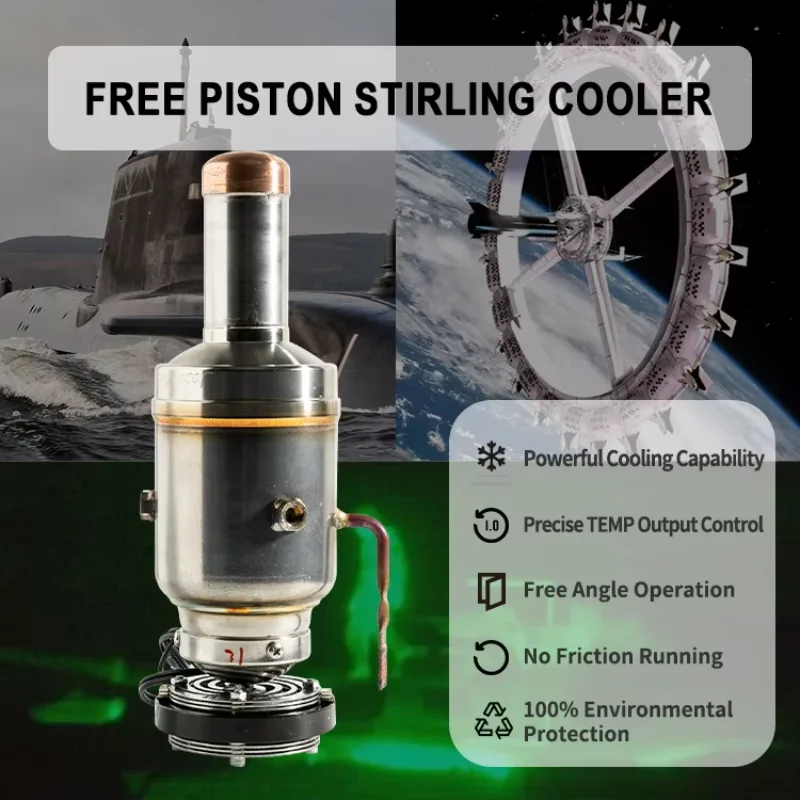 【HOT】Refport -130C Fast Cooling Stirling Cooler 120K Ultra Low Temperature Stirling Cooler
【HOT】Refport -130C Fast Cooling Stirling Cooler 120K Ultra Low Temperature Stirling Cooler