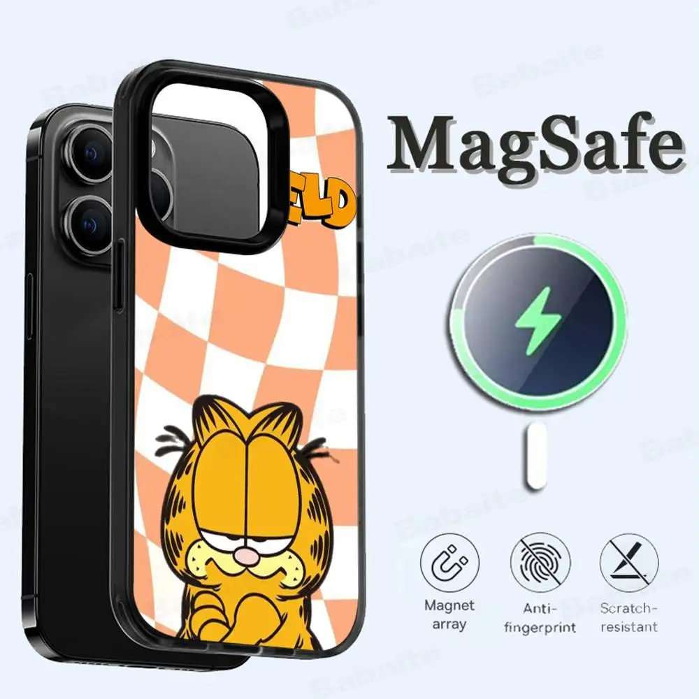 Classic Vintage Anime G-garfields Cat Phone Case Magnetic Case For IPhone 16 14 13 15 Pro For Magsafe Wireless Charge Cover
Classic Vintage Anime G-garfields Cat Phone Case Magnetic Case For IPhone 16 14 13 15 Pro For Magsafe Wireless Charge Cover