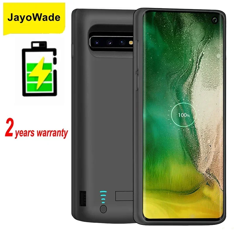 JayoWade 10000mah Power Case for Samsung Galaxy S10 Smart Battery Charger Case Battery S10 Power Bank Battery Charging Cover
JayoWade 10000mah Power Case for Samsung Galaxy S10 Smart Battery Charger Case Battery S10 Power Bank Battery Charging Cover