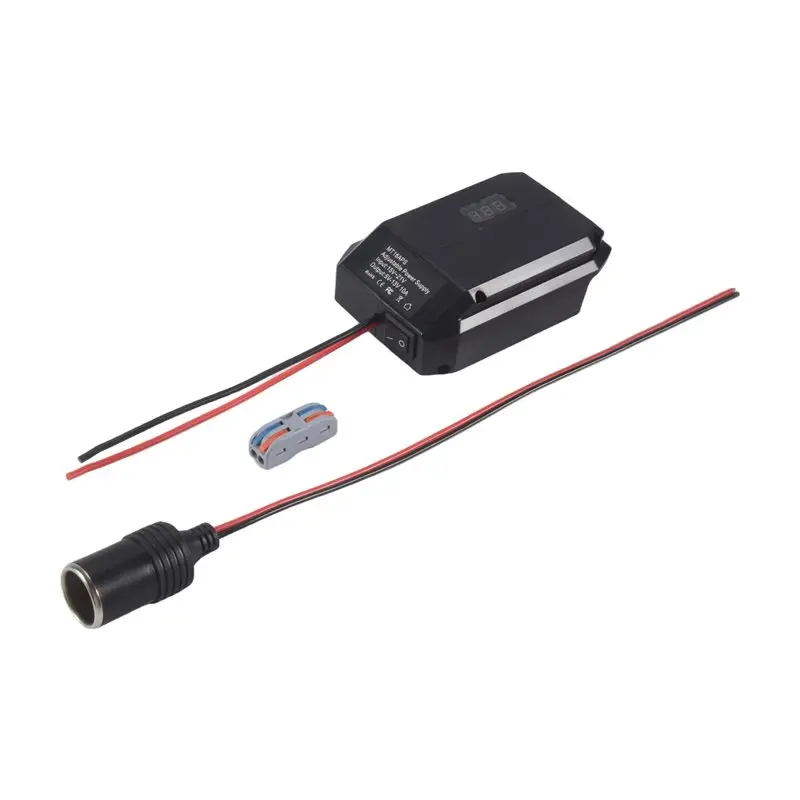 DC 18V To 12V Step Down Converter For 18V Battery, Power Wheels Battery Adapter, Cigarette Lighter Buck Adapter-AT30
DC 18V To 12V Step Down Converter For 18V Battery, Power Wheels Battery Adapter, Cigarette Lighter Buck Adapter-AT30