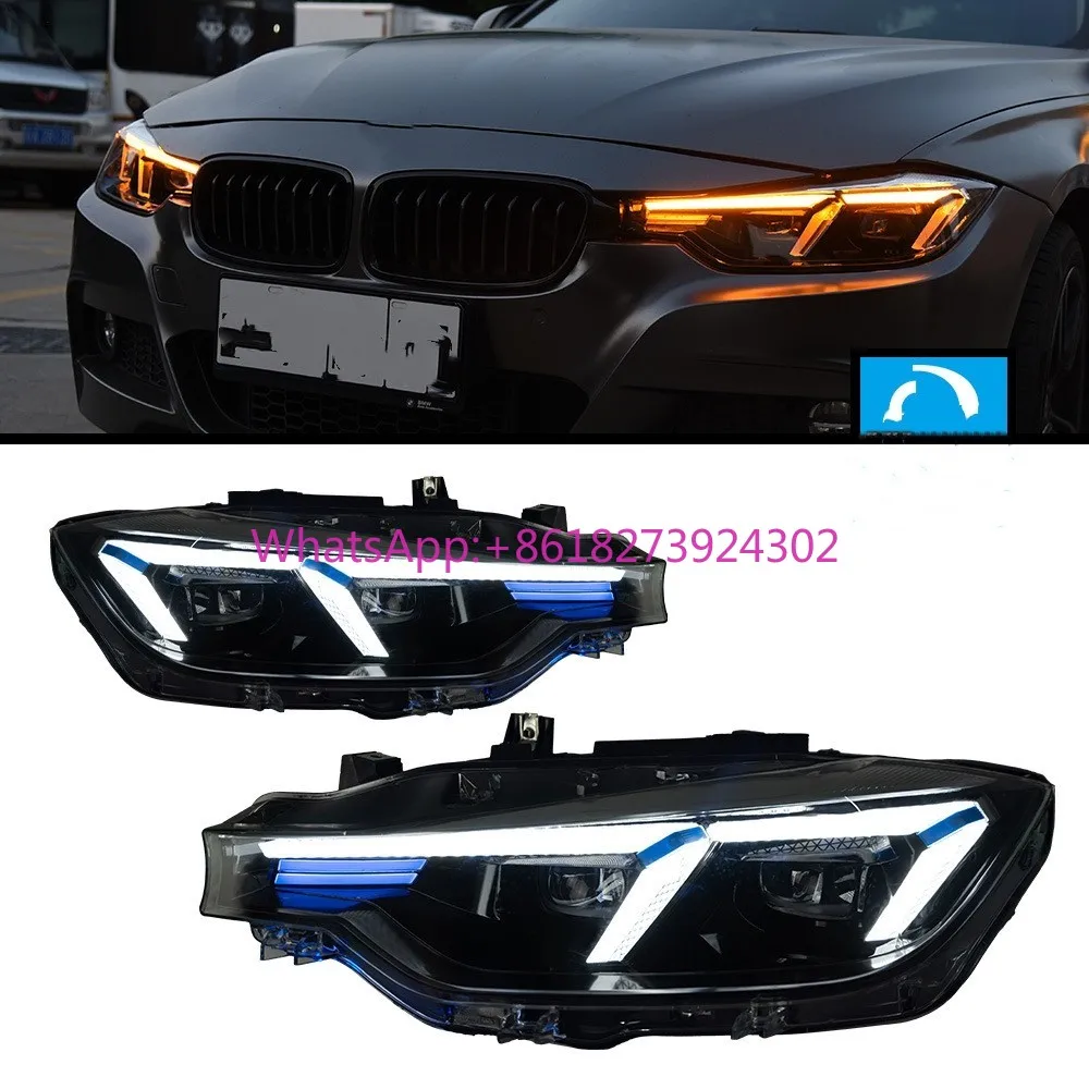 New Design Style F30 Headlight for BMW F30 2013-2019 3 Series Car Upgrade 2022 Version
New Design Style F30 Headlight for BMW F30 2013-2019 3 Series Car Upgrade 2022 Version