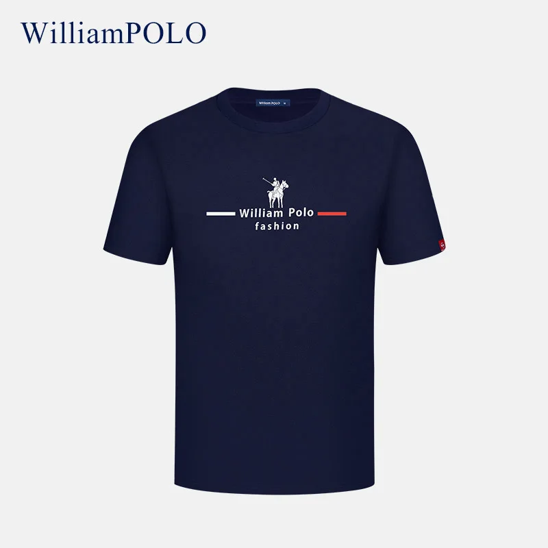 WilliamPOLO Paul Men's Casual Versatile Minimalist Polo Shirt, Short-Sleeve Men's New Round Neck T-Shirt
WilliamPOLO Paul Men's Casual Versatile Minimalist Polo Shirt, Short-Sleeve Men's New Round Neck T-Shirt