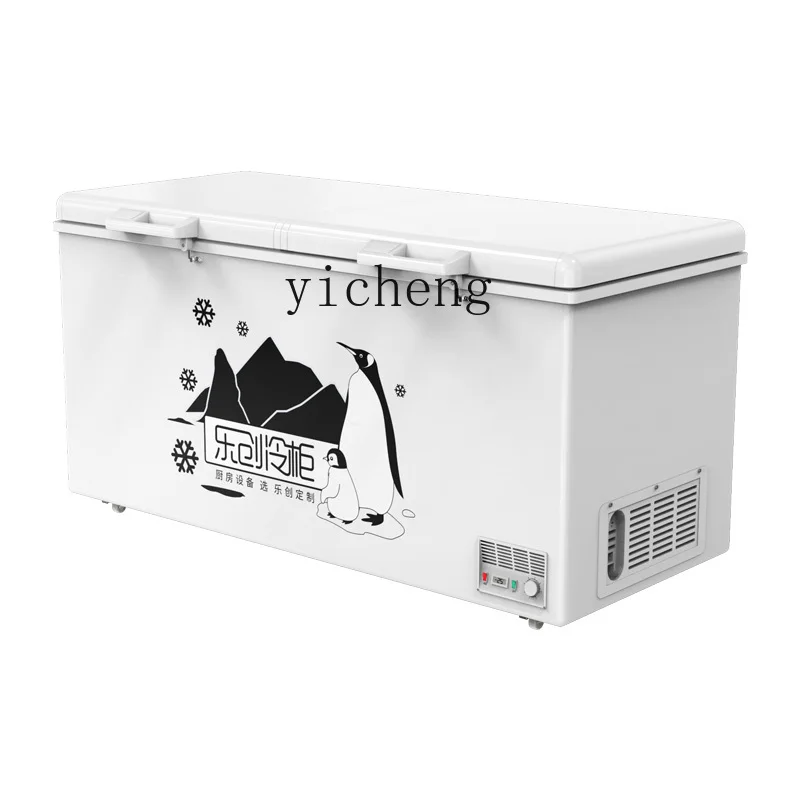 XL Commercial Horizontal Island Cabinet Frozen Double Temperature Large Capacity Flat Freezer, Fresh-keeping Freezer
XL Commercial Horizontal Island Cabinet Frozen Double Temperature Large Capacity Flat Freezer, Fresh-keeping Freezer