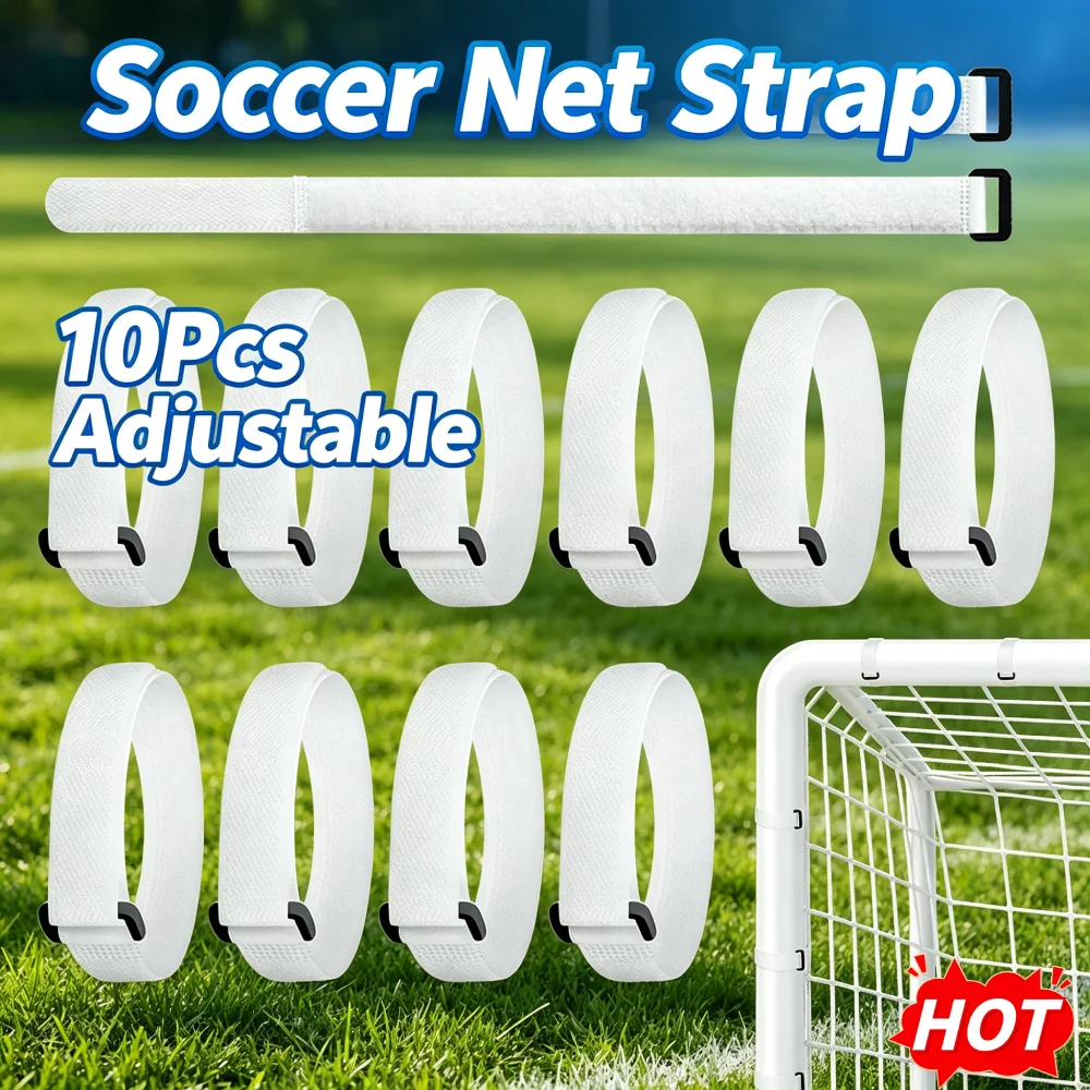 Premium Adjustable Soccer Net Strap Elastic Sports Gear for Goal Tension Adjustment Durable Material Fits Most Soccer Goals
Premium Adjustable Soccer Net Strap Elastic Sports Gear for Goal Tension Adjustment Durable Material Fits Most Soccer Goals