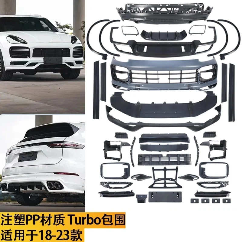 Body kit Surround for Porsche Cayenne 9Y0 2018-2023 Upgrade Turbo Front Rear bumper Hood Eyebrow door panel trim
Body kit Surround for Porsche Cayenne 9Y0 2018-2023 Upgrade Turbo Front Rear bumper Hood Eyebrow door panel trim