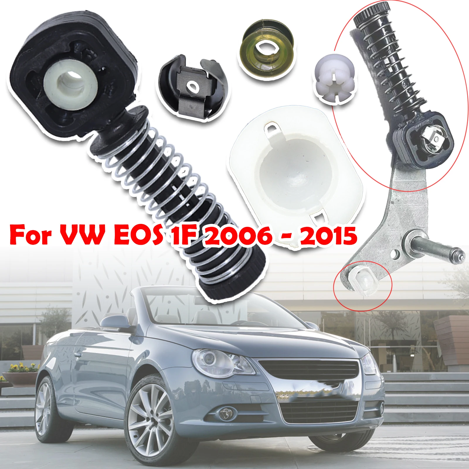 Gear Selector Lever Mechanism Sliding Shoe Bushing Shift Rod Linkage Clip Manual Transmission Rivet For VW EOS 1F 2006 - 2015
Gear Selector Lever Mechanism Sliding Shoe Bushing Shift Rod Linkage Clip Manual Transmission Rivet For VW EOS 1F 2006 - 2015