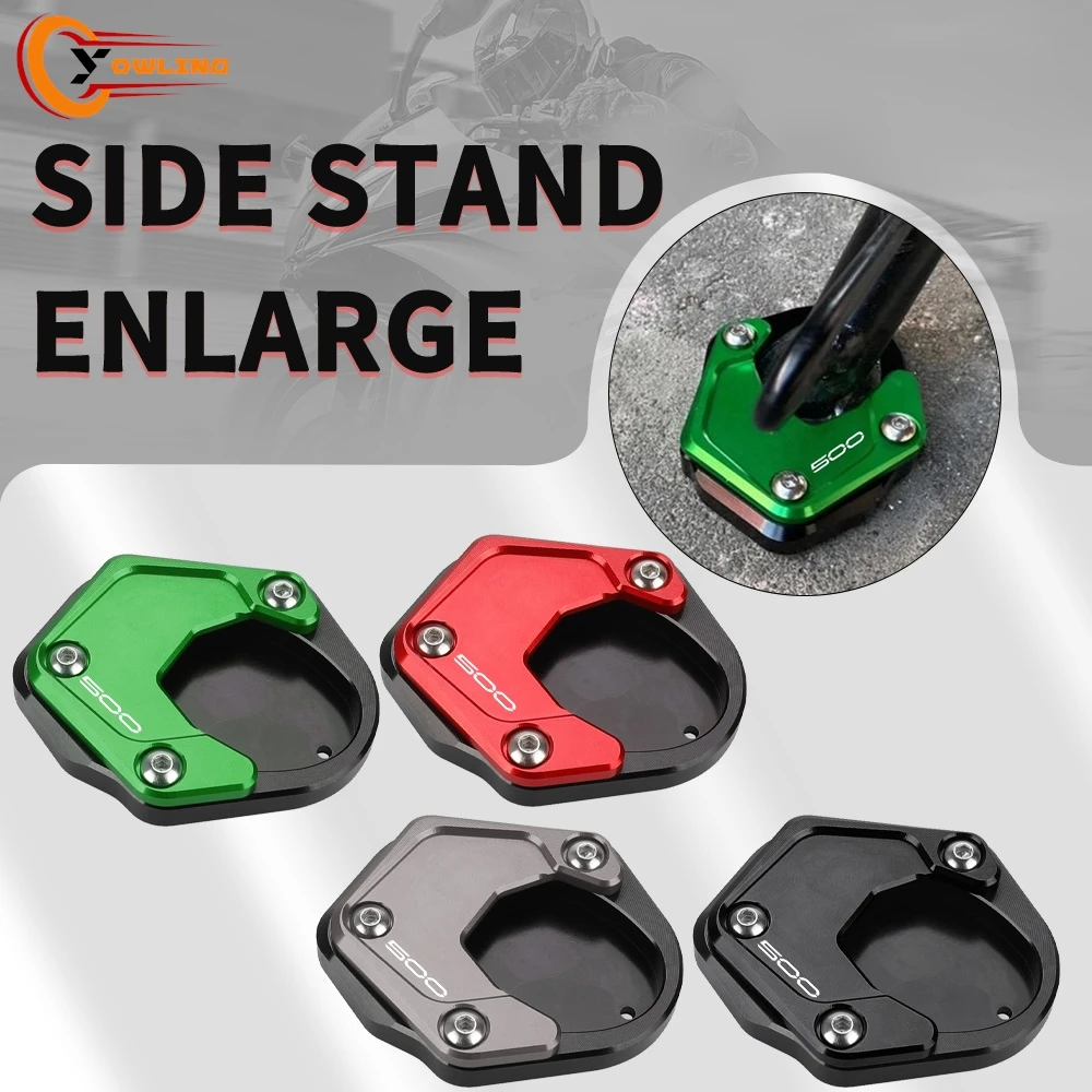 NEW CNC Kickstand For Kawasaki Z500 Ninja 500 Z 500 500 SE ABS 2024 2025 2026 Motorcycle Foot Side Stand Extension Support Pad
NEW CNC Kickstand For Kawasaki Z500 Ninja 500 Z 500 500 SE ABS 2024 2025 2026 Motorcycle Foot Side Stand Extension Support Pad