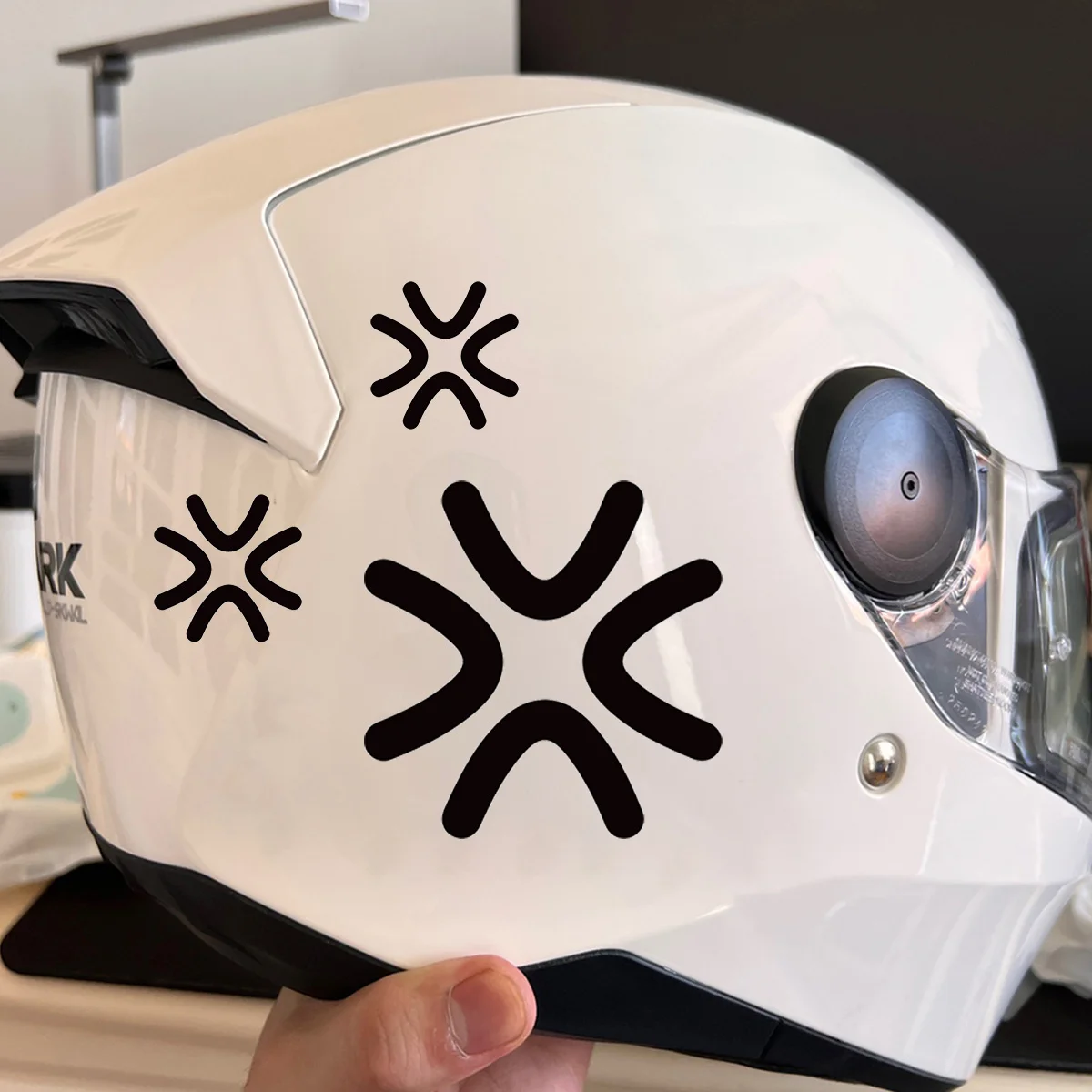 Holographic Angry Face Stickers, Iridescent Vinyl Decals for Motorcycle Helmet & Car
Holographic Angry Face Stickers, Iridescent Vinyl Decals for Motorcycle Helmet & Car