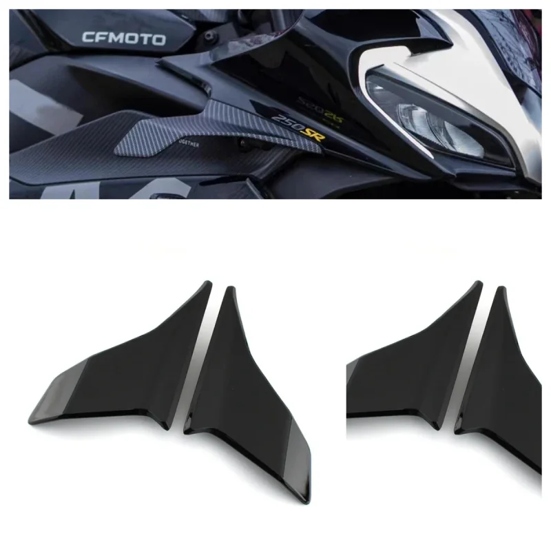 NEW FOR CFMOTO CF250SR CF 250SR 250 SR Motorcycle Parts Side Downforce Naked Spoilers Fixed Winglet Fairing Wings Deflectors
NEW FOR CFMOTO CF250SR CF 250SR 250 SR Motorcycle Parts Side Downforce Naked Spoilers Fixed Winglet Fairing Wings Deflectors