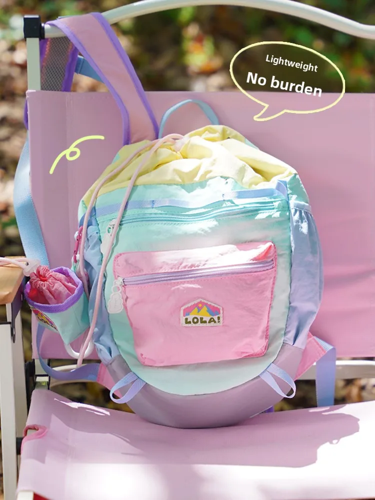 Lightweight Outdoor Travel Hiking Backpack Small Size Dual-Shoulder Bag for Women Students Soft Handle Durable Polyester
Lightweight Outdoor Travel Hiking Backpack Small Size Dual-Shoulder Bag for Women Students Soft Handle Durable Polyester