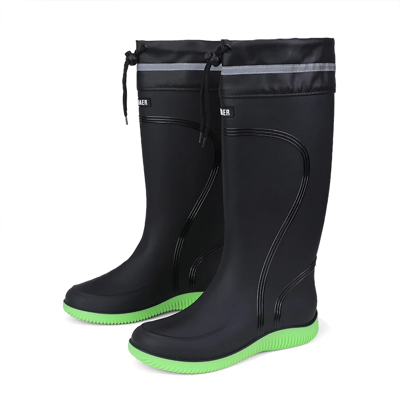 High-End Rain Boots Men's Women's Closed Rainproof and Waterproof Short and Mid.Calf Length Non-Slip Drawstring Rubber Boots
High-End Rain Boots Men's Women's Closed Rainproof and Waterproof Short and Mid.Calf Length Non-Slip Drawstring Rubber Boots