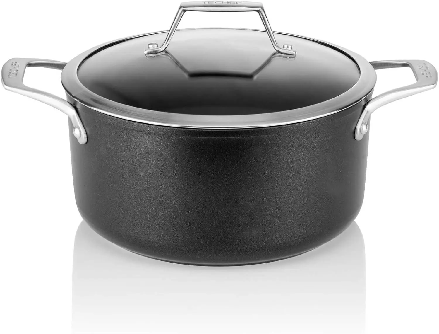 5-Quart Soup Pot with Glass Lid, Non-Stick Coating, Induction Ready, Oven Safe
5-Quart Soup Pot with Glass Lid, Non-Stick Coating, Induction Ready, Oven Safe