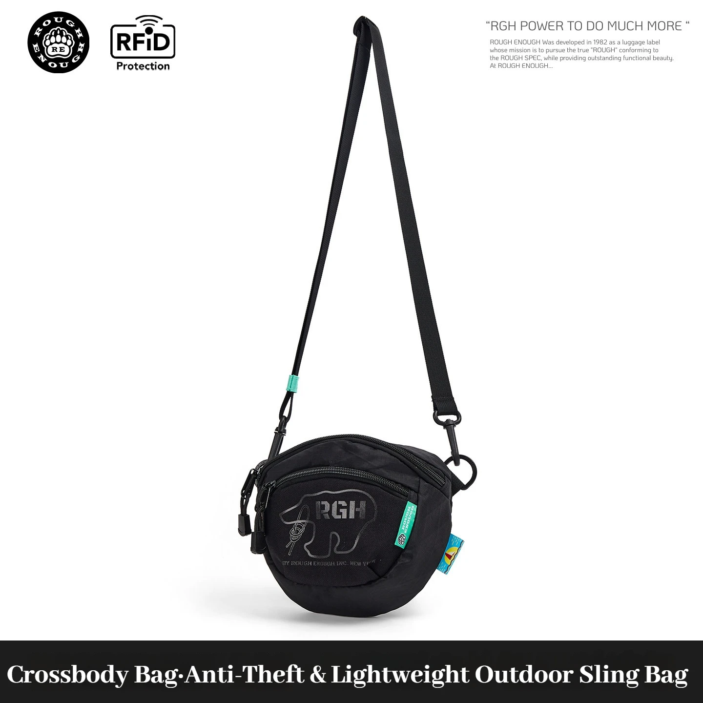 RGH Anti-Skimming Crossbody Bag, Waterproof Outdoor Mini Shoulder Bag, Lightweight Casual Phone Bag for Travel & Sports, Unisex
RGH Anti-Skimming Crossbody Bag, Waterproof Outdoor Mini Shoulder Bag, Lightweight Casual Phone Bag for Travel & Sports, Unisex