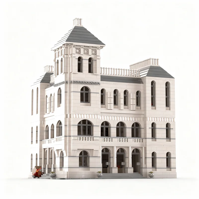 5256PCS MOC Street View Old Corner Post Office Modular Building Model Custom Building Blocks DIY Assembly Display Gift Home Set
5256PCS MOC Street View Old Corner Post Office Modular Building Model Custom Building Blocks DIY Assembly Display Gift Home Set