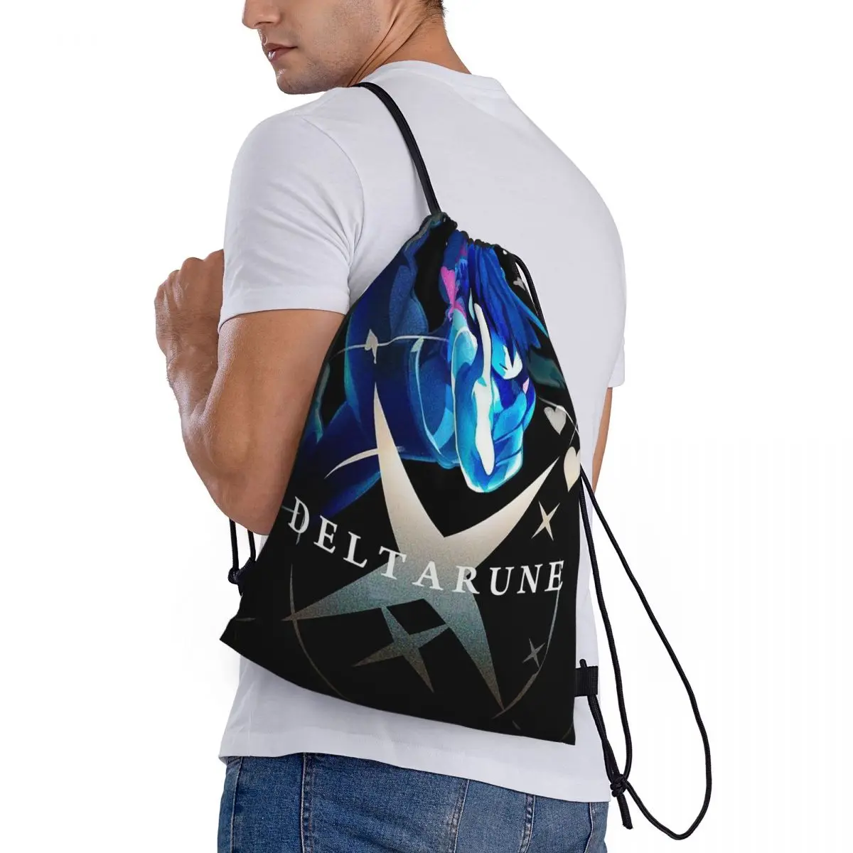 Deltarune Backpacks Multi-function Drawstring Bags Shoes Bag Book Bags for Travel Students
Deltarune Backpacks Multi-function Drawstring Bags Shoes Bag Book Bags for Travel Students