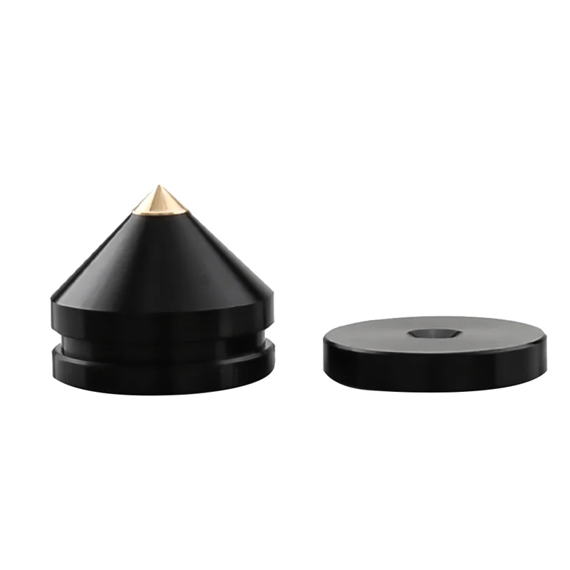 8 Set Speaker Stand Feet Foot Pad Aluminium Alloy Metal Spikes Cone Floor Foot Nail Black ABVD
8 Set Speaker Stand Feet Foot Pad Aluminium Alloy Metal Spikes Cone Floor Foot Nail Black ABVD