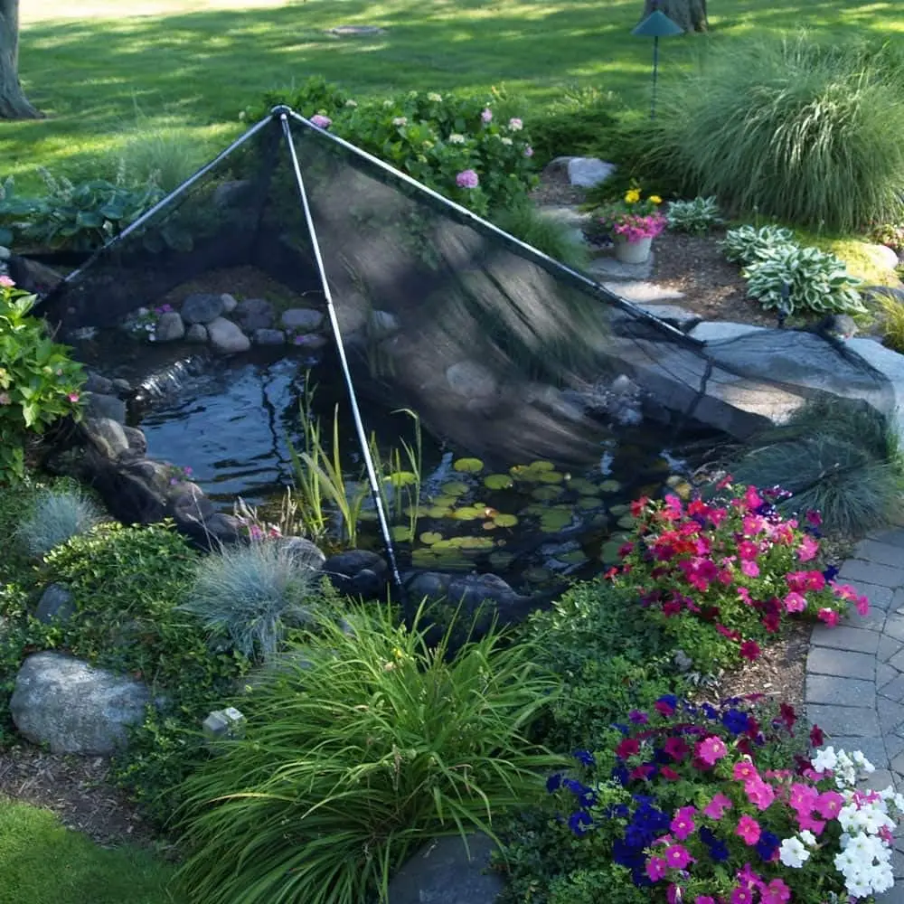 11x16ft Pond Cover Net, Outdoor Water Garden Mesh Debris Barrier for Leaves & Twigs, Protect Fish from Predators
11x16ft Pond Cover Net, Outdoor Water Garden Mesh Debris Barrier for Leaves & Twigs, Protect Fish from Predators