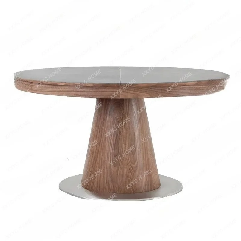 minimalist retractable rock slab dining table household multi-functional folding oval dining table
minimalist retractable rock slab dining table household multi-functional folding oval dining table