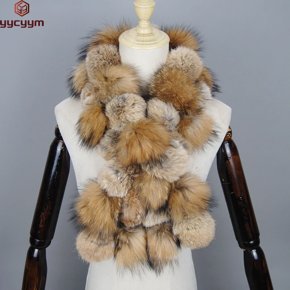 Luxury Brand Women Winter Natural Real Raccoon Fur Scarf Fashion Lady Warm Genuine Fox Fur Neckerchief Real Fox Fur Ring Scarves
Luxury Brand Women Winter Natural Real Raccoon Fur Scarf Fashion Lady Warm Genuine Fox Fur Neckerchief Real Fox Fur Ring Scarves