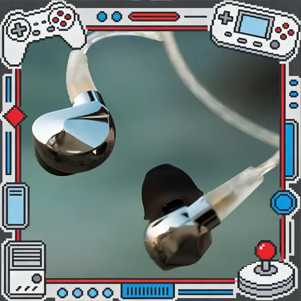 Questyle ZEN Wired Headphone In Ear Earphone HiFi Fiber Composite Diaphragm Dynamic Coil Dynamic Iron 3.5mm Gamer Music Earphon
Questyle ZEN Wired Headphone In Ear Earphone HiFi Fiber Composite Diaphragm Dynamic Coil Dynamic Iron 3.5mm Gamer Music Earphon