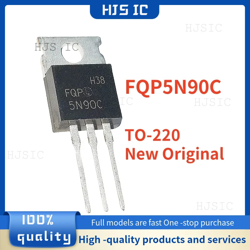 10-20 шт. новый оригинальный FQP5N90C 5N90C 5N90 N-канальный 5A 900 В TO-220 упакованный полевой транзистор
10-20 шт. новый оригинальный FQP5N90C 5N90C 5N90 N-канальный 5A 900 В TO-220 упакованный полевой транзистор