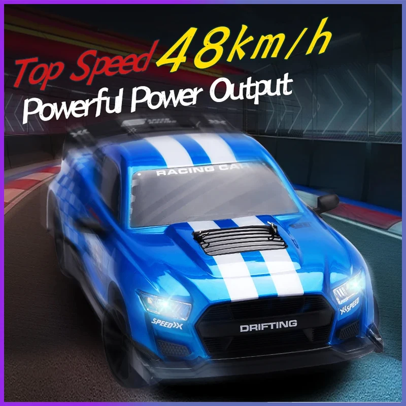 2.4G RC CAR with LED Light 4WD Remote Control Drift Cars Professional Racing Toys GTR Model 8616 for Children Christmas Gifts
2.4G RC CAR with LED Light 4WD Remote Control Drift Cars Professional Racing Toys GTR Model 8616 for Children Christmas Gifts