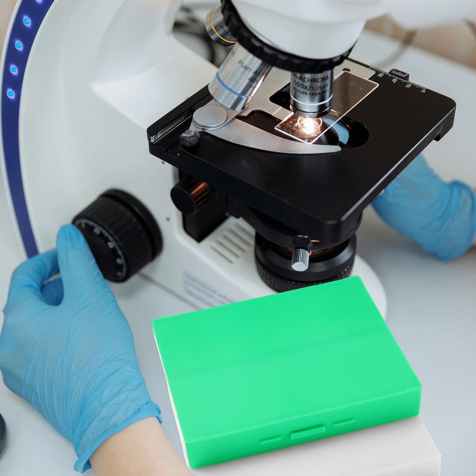 3Pcs Glass Slide Storage Box Microscope Slide Holder Reusable for Classroom Chemical Institute Easy to Use Neatly
3Pcs Glass Slide Storage Box Microscope Slide Holder Reusable for Classroom Chemical Institute Easy to Use Neatly