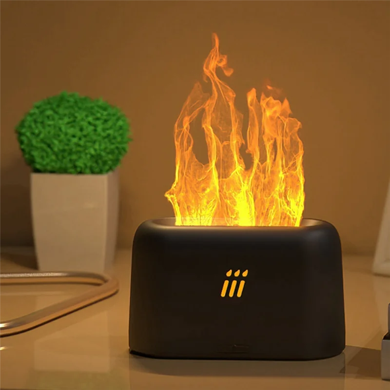 Oil Diffuser With Flame Light Air Aroma Humidifier for Home Large & Small Room Office or Yoga
Oil Diffuser With Flame Light Air Aroma Humidifier for Home Large & Small Room Office or Yoga