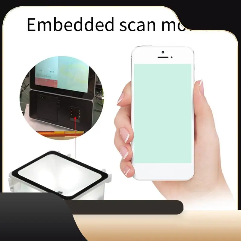 Embedded 2D Barcode Scanner USB QR Barcode Reader RS232 TTL Interface Kiosk Small Fixed Installation Barcode Printer Easy To Use
Embedded 2D Barcode Scanner USB QR Barcode Reader RS232 TTL Interface Kiosk Small Fixed Installation Barcode Printer Easy To Use