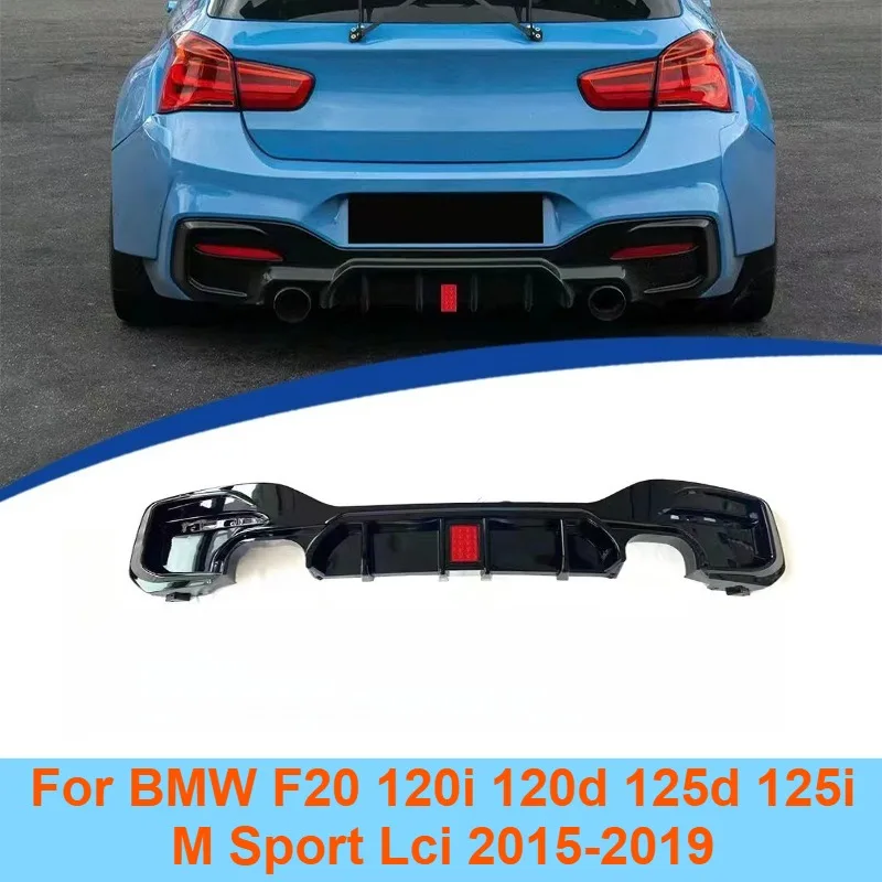 Для BMW 1 серии F20 2015-2019 MP стиль диффузор заднего бампера со светодиодной подсветкой задний спойлер отделка внешняя модификация детали
Для BMW 1 серии F20 2015-2019 MP стиль диффузор заднего бампера со светодиодной подсветкой задний спойлер отделка внешняя модификация детали