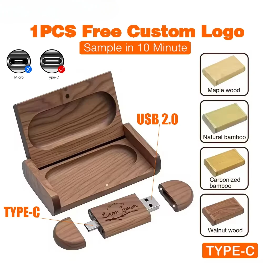 Pen Drive Free Custom Logo 128GB TYPE-C USB Flash Drive 2 IN 1 Memory Stick 64GB 32GB for Phone USB Stick Wedding Gifts U Disk
Pen Drive Free Custom Logo 128GB TYPE-C USB Flash Drive 2 IN 1 Memory Stick 64GB 32GB for Phone USB Stick Wedding Gifts U Disk
