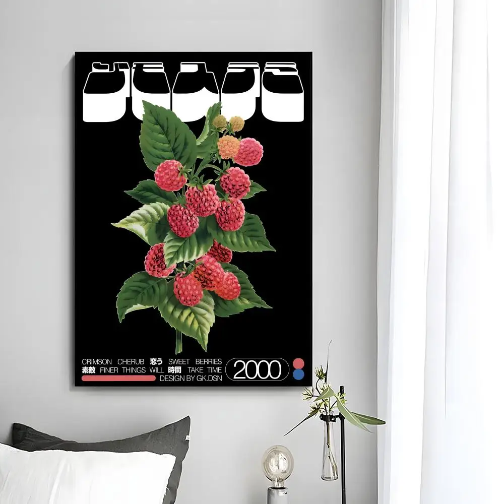 Vintage Japanese Botanical Canvas Wall Art, Single Unframed Print, Retro Floral & Fruit Illustration Poster For Home Living
Vintage Japanese Botanical Canvas Wall Art, Single Unframed Print, Retro Floral & Fruit Illustration Poster For Home Living