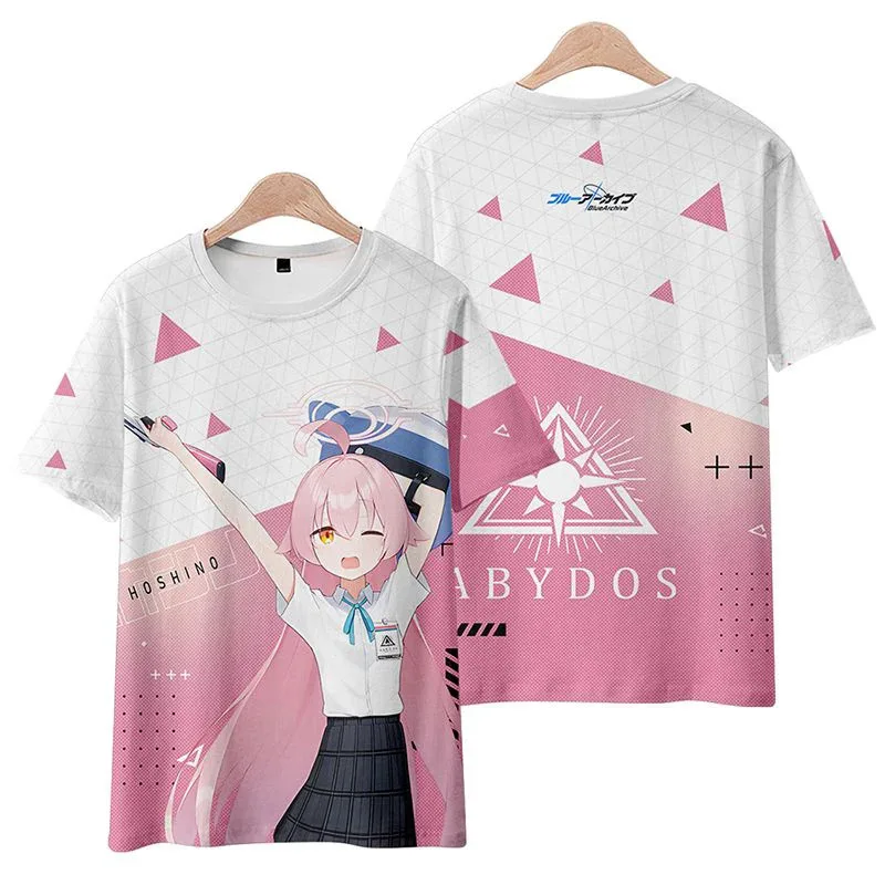 New game Blue archive T-shirts 3D print kids anime cartoon tees casual men women Short Sleeve T shirt oversized Harajuku Y2K top
New game Blue archive T-shirts 3D print kids anime cartoon tees casual men women Short Sleeve T shirt oversized Harajuku Y2K top