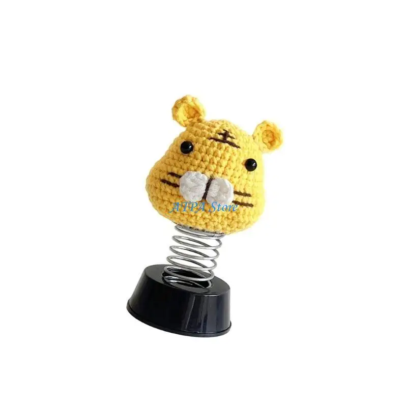 U13C Car Decoration Knitted Animal Pattern Dashboard Decoration Accessory Crochet Decors Car Interior Ornament Wobble Figure
U13C Car Decoration Knitted Animal Pattern Dashboard Decoration Accessory Crochet Decors Car Interior Ornament Wobble Figure