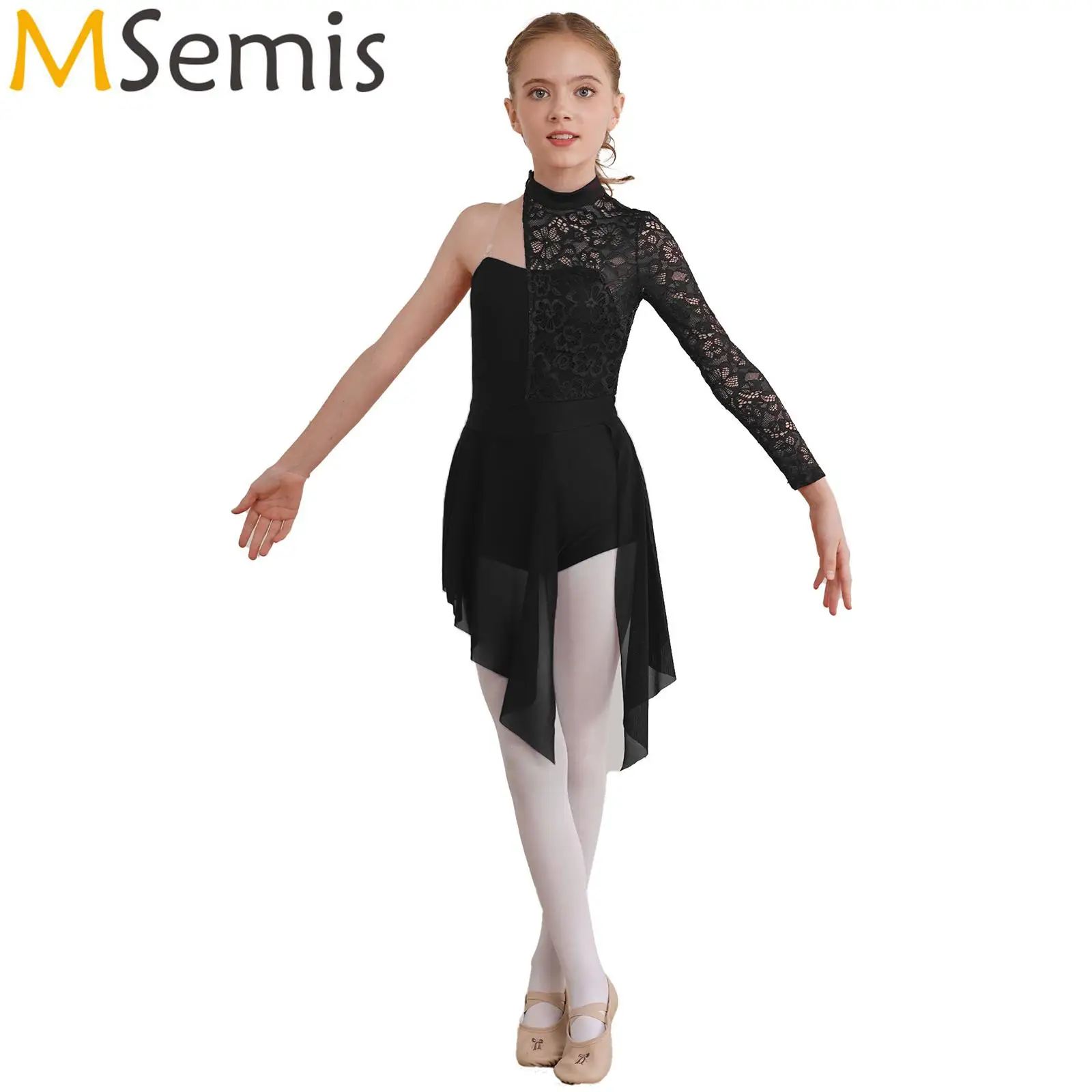 Girls Ballet Dress Kids Lyrical Dance Figure Skating Dresses Asymmetrical Hem Leotard Gymnastics Dance Costume Stage Performance
Girls Ballet Dress Kids Lyrical Dance Figure Skating Dresses Asymmetrical Hem Leotard Gymnastics Dance Costume Stage Performance