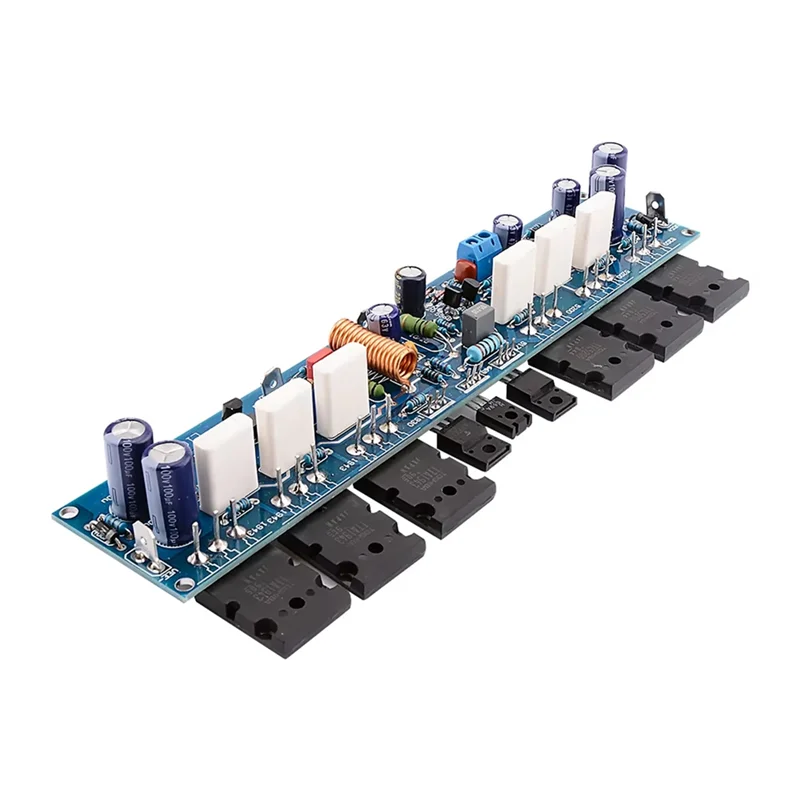 2Pcs L10 Sound Amplifier Board 300W Hifi 2.0 Channel Class AB Power Amplifiers Amp Transistor A1930 C5171 TT1943 TT5200
2Pcs L10 Sound Amplifier Board 300W Hifi 2.0 Channel Class AB Power Amplifiers Amp Transistor A1930 C5171 TT1943 TT5200