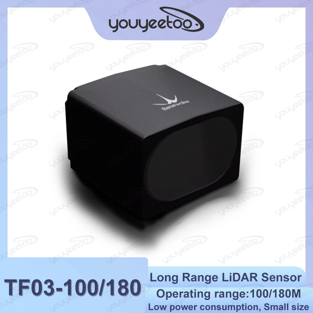 TF03-100/180 180M IP67 Protection Long-range LiDAR Industrial Grade UART/CAN/RS485/RS232/4-20mA Multi-interface Distance Sensor
TF03-100/180 180M IP67 Protection Long-range LiDAR Industrial Grade UART/CAN/RS485/RS232/4-20mA Multi-interface Distance Sensor
