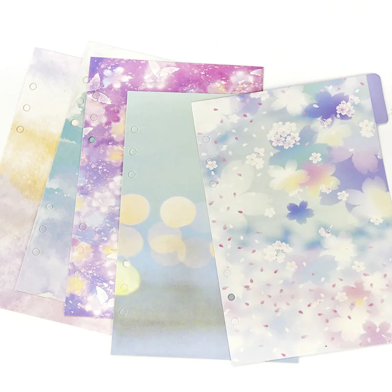 A5/A6 PVC Flower /Carousel/balloon Sheet Planner Dividers For Spiral Notebook Organizer Accessories Inner Page Binder
A5/A6 PVC Flower /Carousel/balloon Sheet Planner Dividers For Spiral Notebook Organizer Accessories Inner Page Binder