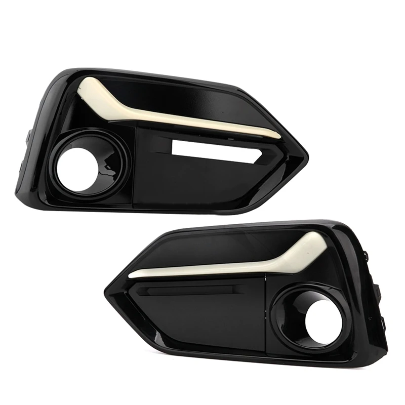 1Pair Left+Right Front Bumper Fog Light Cover Trim Headlights Covers Frame Hole For Honda Civic Type R 2017-2021
1Pair Left+Right Front Bumper Fog Light Cover Trim Headlights Covers Frame Hole For Honda Civic Type R 2017-2021