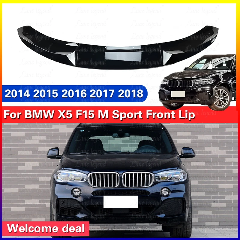 For BMW X5 F15 M Sport 2014-2018 MP Front Bumper Lip Spoiler Protector Canards Lower Diffuser Body Kit Splitter Deflector
For BMW X5 F15 M Sport 2014-2018 MP Front Bumper Lip Spoiler Protector Canards Lower Diffuser Body Kit Splitter Deflector