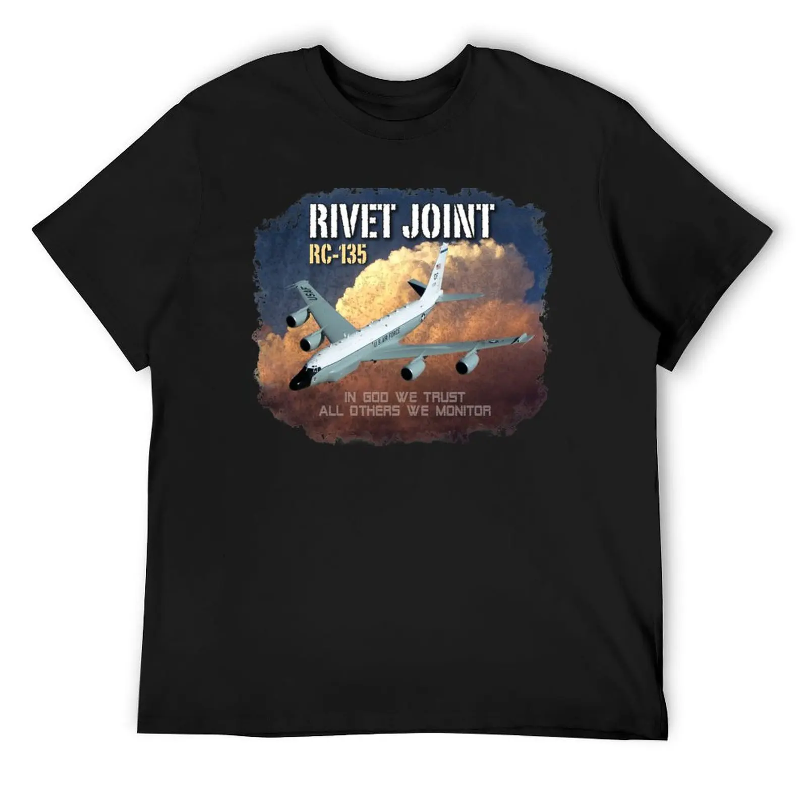 USAF Rivet Joint RC135 T-Shirt vintage t shirts anime clothes anime shirt heavyweight t shirts for men
USAF Rivet Joint RC135 T-Shirt vintage t shirts anime clothes anime shirt heavyweight t shirts for men