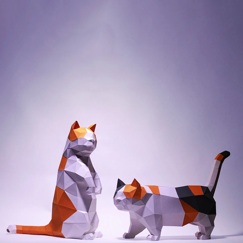 Кошка, животное, бумажная модель, Papercraft, 3D домашний декор, украшение для комнаты, украшение для стола, ручная работа, сделай сам, пазлы, игрушки, низкая полиэтиленовая скульптура
Кошка, животное, бумажная модель, Papercraft, 3D домашний декор, украшение для комнаты, украшение для стола, ручная работа, сделай сам, пазлы, игрушки, низкая полиэтиленовая скульптура