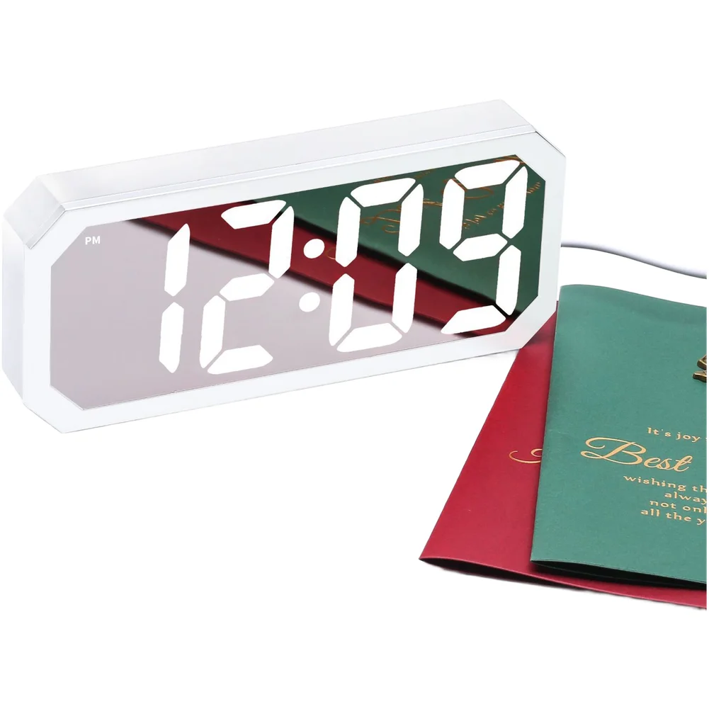 Large Screen LED Electronic Alarm Clock with Temperature Calendar Multi Function Adjustable Brightness Three Levels
Large Screen LED Electronic Alarm Clock with Temperature Calendar Multi Function Adjustable Brightness Three Levels