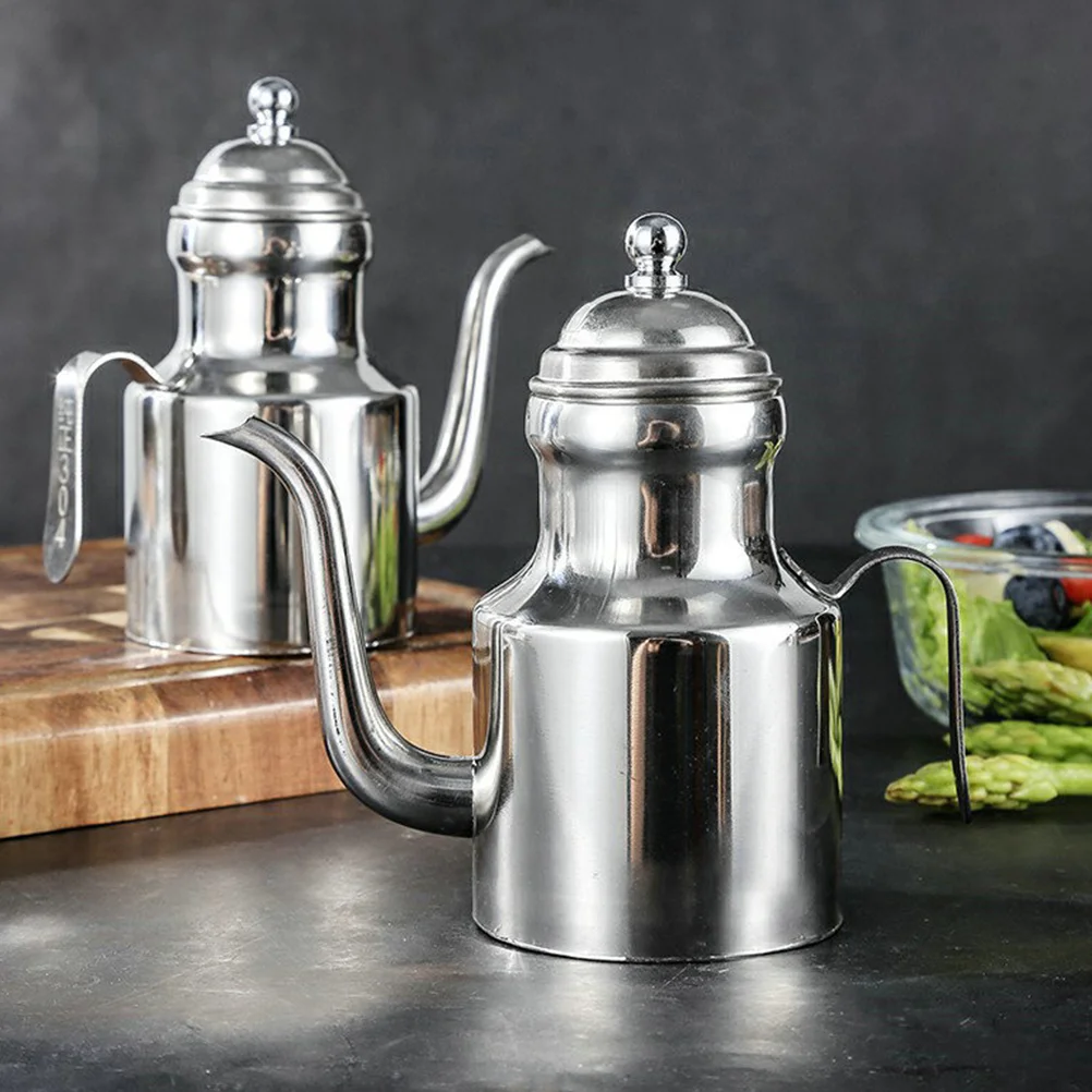 Stainless Steel Oil Pot Organic Castor Storage Container for Kitchen Grease with Lid Can Jar Metal Cookware Bacon
Stainless Steel Oil Pot Organic Castor Storage Container for Kitchen Grease with Lid Can Jar Metal Cookware Bacon