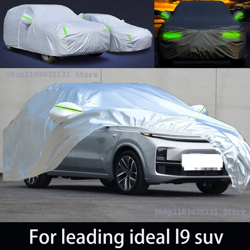 For leading ideal l9 suv Outdoor Protection Full Car Covers Snow Cover Sunshade Waterproof Dustproof Exterior Car accessories
For leading ideal l9 suv Outdoor Protection Full Car Covers Snow Cover Sunshade Waterproof Dustproof Exterior Car accessories