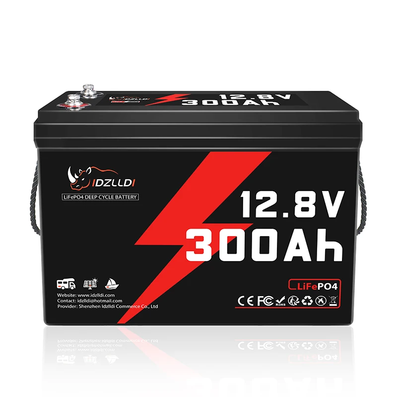 12V 300Ah LiFePO4 Battery With 200A BMS Deep Cycles Lithium Iron Phosphate Battery for Solar RV Camping Backup Power
12V 300Ah LiFePO4 Battery With 200A BMS Deep Cycles Lithium Iron Phosphate Battery for Solar RV Camping Backup Power