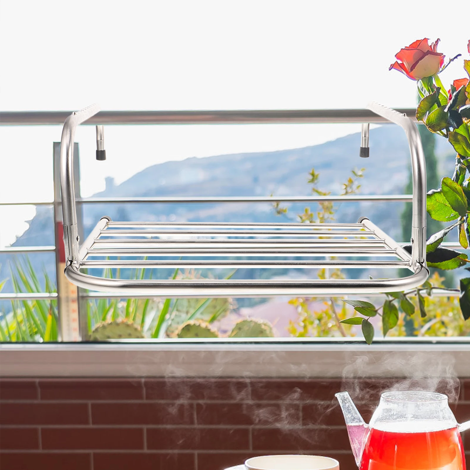 Foldable Clothes Drying Rack with Telescopic Design Rustproof Hanging Shelf for Balcony Laundry Room Space Saving Storage
Foldable Clothes Drying Rack with Telescopic Design Rustproof Hanging Shelf for Balcony Laundry Room Space Saving Storage