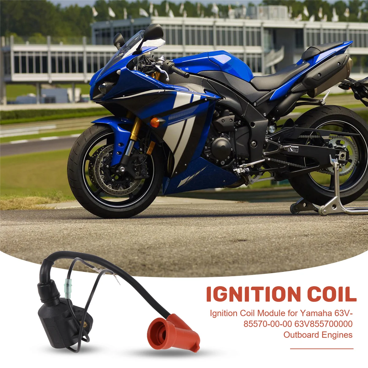 Durable Ignition Coil Module for Yamaha Outboard Engines
Durable Ignition Coil Module for Yamaha Outboard Engines